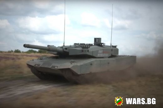 Германците показаха своя танк на бъдещето MBT Revolution
