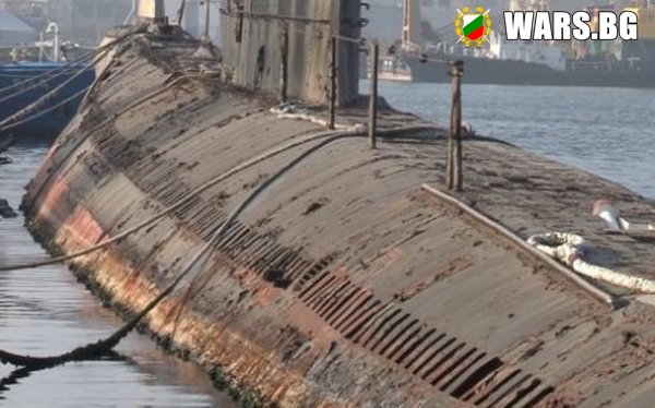 Последната българска подводница „Слава” потъва в ръжда край Варна
