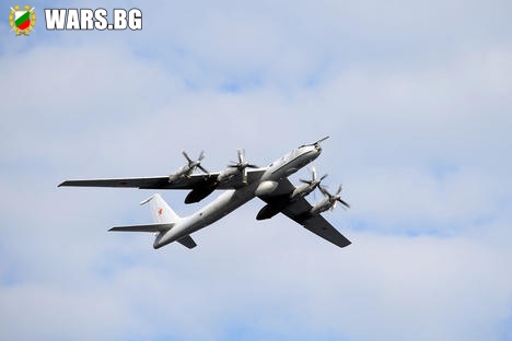 Над Сирия за първи път е забелязан самолет Ту-142