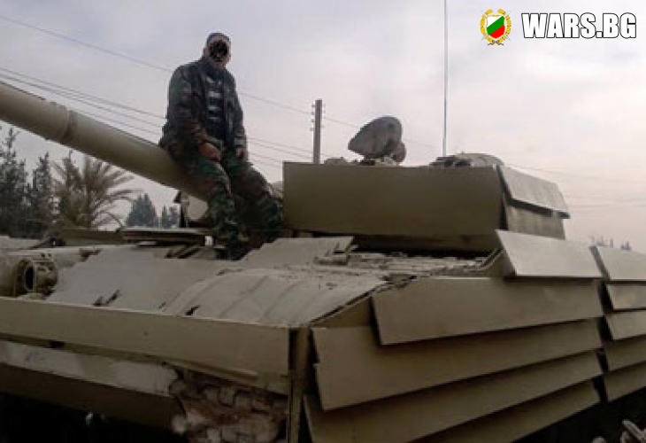 Зрелищно ВИДЕО: Танк Т-72 на сирийската армия издържа на пряко попадение от ПТУР