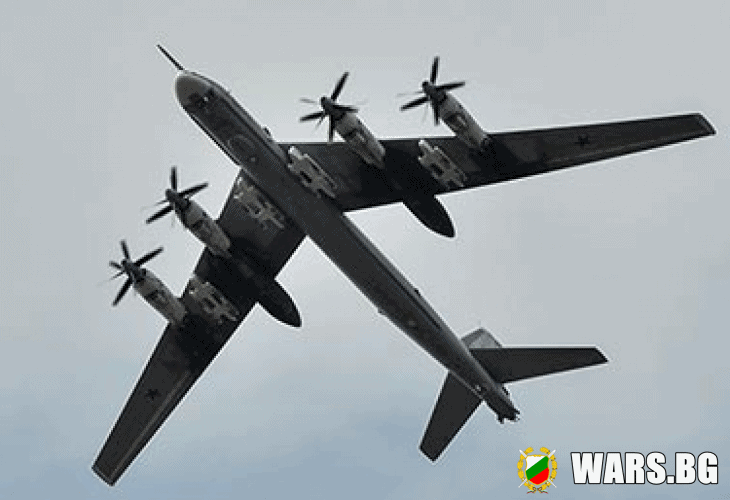 Руското МО разпространи ВИДЕО от полета на Ту-95, изплашил американците до Аляска