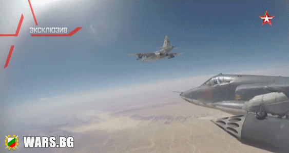 “Унищожаваме всичко, което намерим”: Кадри от „свободен лов” на Су-25 в Сирия