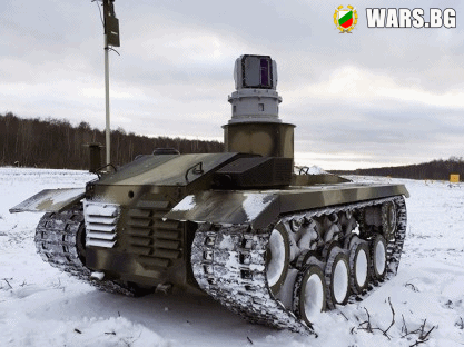 Бойният робот "Нерехта" за първи път пред публика на "Армия 2017"
