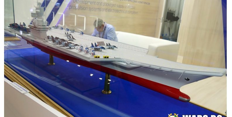 В Русия разработиха проект за самолетоносач-катамаран