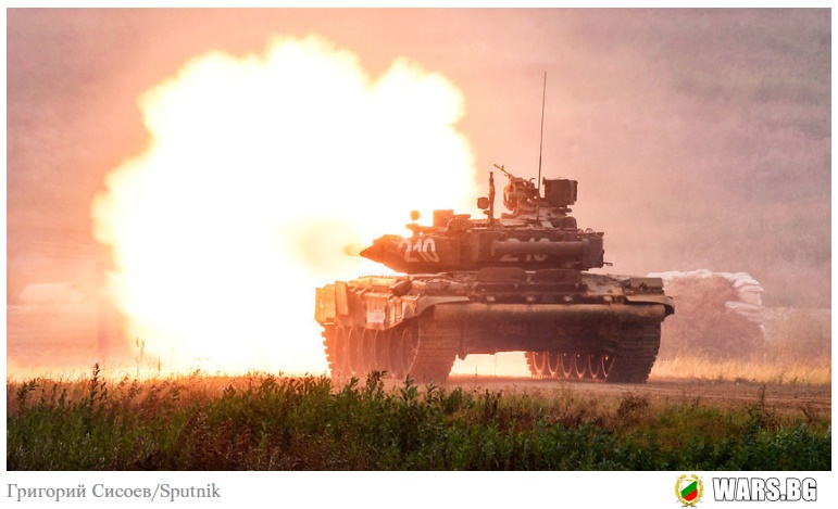 ВИДЕО: Ето как изглежда стрелба с танкове Т-90 и ракетни системи "Град"