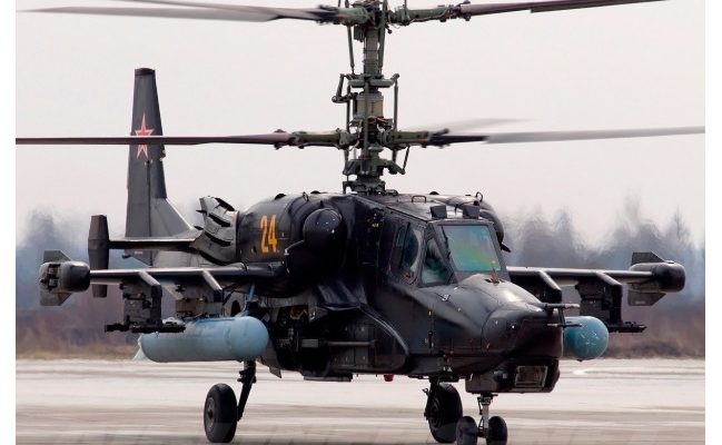 Защо руският хеликоптер Ка-50 е наречен "Черна акула"?