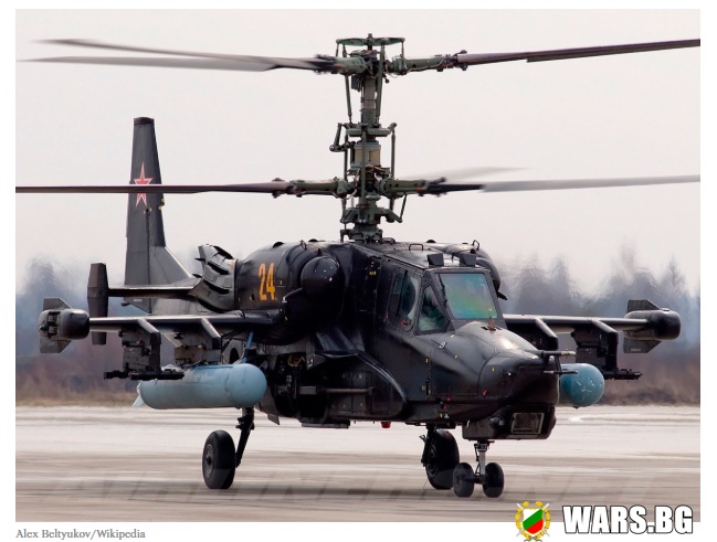 Защо руският хеликоптер Ка-50 е наречен "Черна акула"?