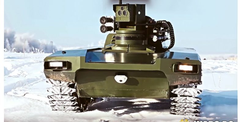 Руснаците тестваха новия боен робот "Маркер"
